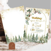 ウィンターホリデーオープンハウスクリスマスパーティー 招待状