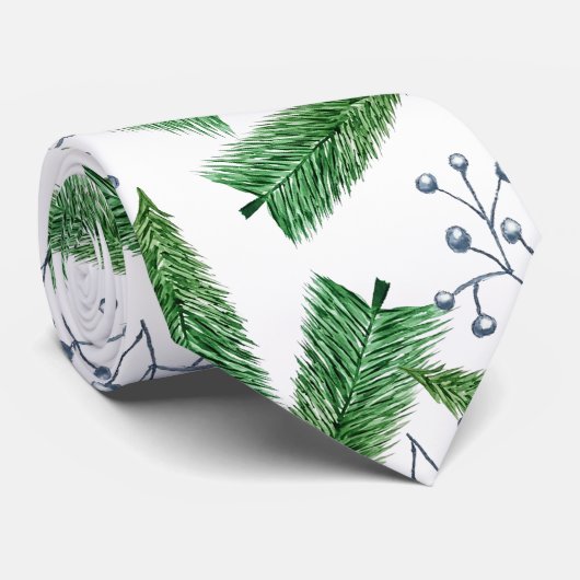 ウィンターホリデーカントリー美しい ネクタイ (ロール)