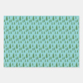 ウィンターホリデーカントリー美しい ラッピングペーパーシート (正面2)