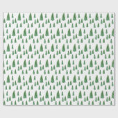 ウィンターホリデーカントリー美しい ラッピングペーパー (フラット)