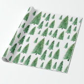 ウィンターホリデーカントリー美しい ラッピングペーパー (アンロールド)