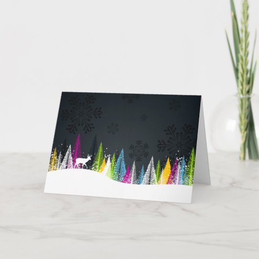 ウィンターホリデーカード シーズンカード (正面)