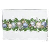 ウィンターホリデーガーランドピローケース 枕カバー (正面)