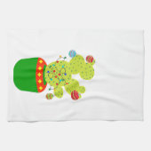 ウィンターホリデークリスマスサボスデザートサウスウェスト キッチンタオル (横)