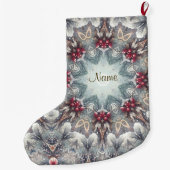 ウィンターホリデークリスマスストッキング ラージクリスマスストッキング (裏面)