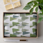 ウィンターホリデークリスマスツリーパターン 薄葉紙 (ギフト)