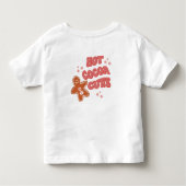 ウィンターホリデークリスマスバースデーパーティー トドラーTシャツ (裏面)