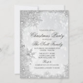 ウィンターホリデークリスマスパーティの招待状 招待状 (正面)