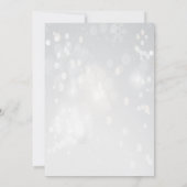 ウィンターホリデークリスマスパーティの招待状 招待状 (裏面)