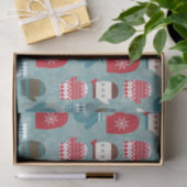 ウィンターホリデークリスマスミッテンス 薄葉紙 (ギフト)