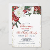 ウィンターホリデークリスマス招待状 招待状
