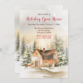 ウィンターホリデーコテージオープンハウス 招待状