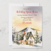 ウィンターホリデーコテージオープンハウス 招待状 (正面)