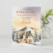 ウィンターホリデーコテージオープンハウス 招待状 (スタンド正面)