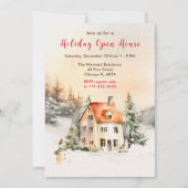 ウィンターホリデーコテージオープンハウス 招待状 (正面)