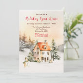 ウィンターホリデーコテージオープンハウス 招待状 (スタンド正面)