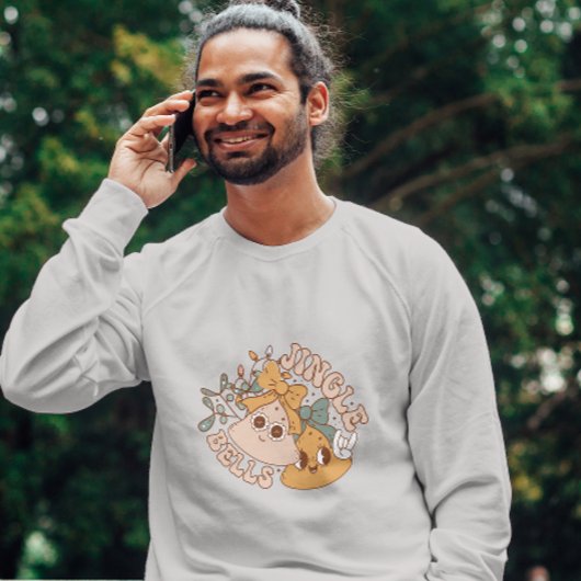 ウィンターホリデーシーズンのジンルベルズスウェットシャツ スウェットシャツ