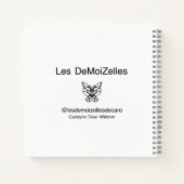 ウィンターホリデースノーウェザーファッション ノートブック (裏面)