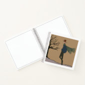 ウィンターホリデースノーウェザーファッション ノートブック (内部)