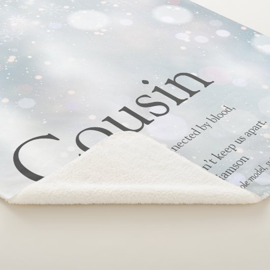 ウィンターホリデースノーフレークズカッコいいいとこ引用文 シェルパブランケット (3/4)