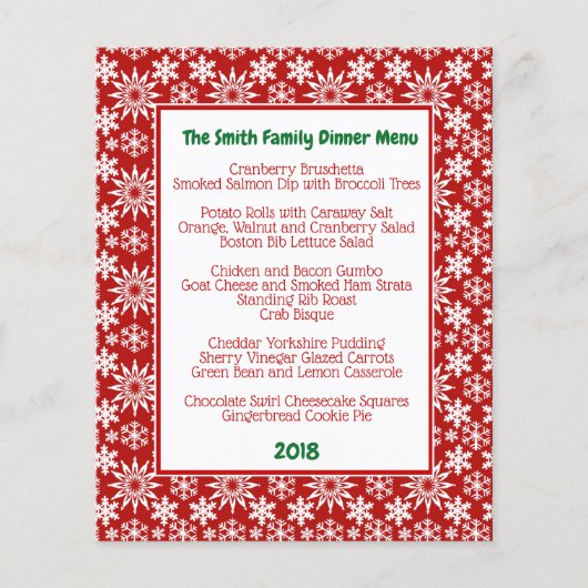 ウィンターホリデースノーフレーク (正面)