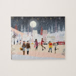 ウィンターホリデーズクリスマスビレッジ ジグソーパズル<br><div class="desc">この休日のデザインは、フェスティバルの季節を越えて人々が集まる雪の降り注ぐクリスマスビレッジを特徴としている。素晴らしいクリスマスまたは秘密のサンタの贈り物。#christmas #holidays #seasonal #festive #winter #snow #snowflakes #moon #shopping #modern #funゲコrゲコrゲコrゲコrゲコrゲコrゲコrゲコrゲコrゲコrゲコr</div>