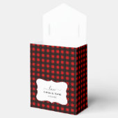 ウィンターホリデーズクリスマスレッドバッファロープ結婚ライド フェイバーボックス (オープン)