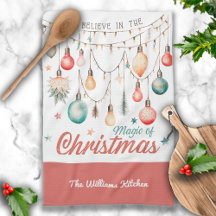 ウィンターホリデーズクリスマス名前をカスタムする