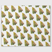 ウィンターホリデーズツリーラッピング紙 ラッピングペーパー (フラット)