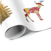 ウィンターホリデーズラッピング紙 ラッピングペーパー (ロールコーナー)