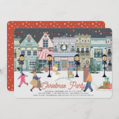 ウィンターホリデータウンクリスマスパーティー シーズンカード (正面/裏面)