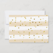 ウィンターホリデーデッキザホールズブライダルシャワー サンキューカード (裏面)