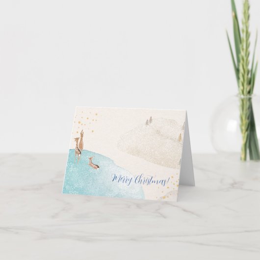 ウィンターホリデートインデア カード (正面)