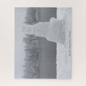 ウィンターホリデーパズルウィンターランドスケープアートパズル ジグソーパズル (縦)