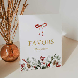 ウィンターホリデーパーティーは看板ペデスタルのサインを引き立てる 台座サイン