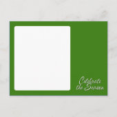 ウィンターホリデーパーティー招待状 インビテーションポストカード (裏面)