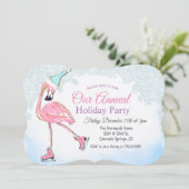 ウィンターホリデーパーティー招待状 招待状 (スタンド正面)