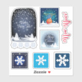 ウィンターホリデーフェアリーテラスファンタジースノーウィーフォレスト シール (シート)