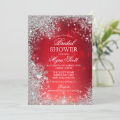 ウィンターホリデーブライダルシャワー招待 招待状 (スタンド正面)