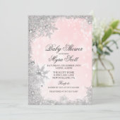 ウィンターホリデーベビーシャワー招待状 招待状 (スタンド正面)