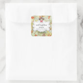 ウィンターホリデーホリーケーキポップベーカリー包装 スクエアシール (バッグ)