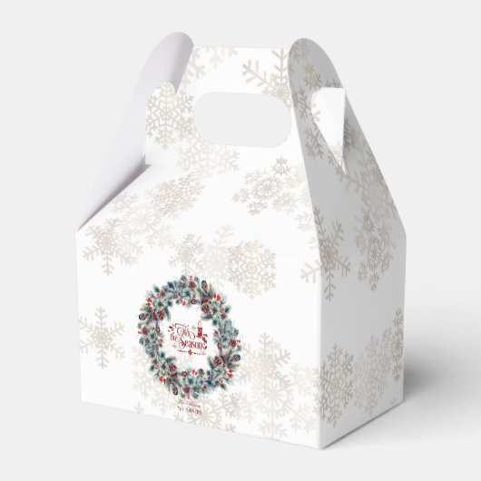 ウィンターホリデーリースティスザシーズンモノグラム フェイバーボックス (裏面サイド)