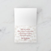 ウィンターホリデーリースティスザシーズン 案内状 (内部)