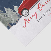 ウィンターホリデーレッドトラッククリスマスファミリーギフト 薄葉紙 (詳細)