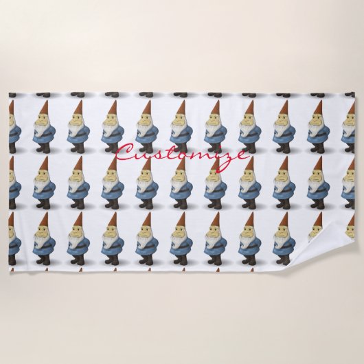 ウィンターホリデー格言サンダーコーブ ビーチタオル (正面)