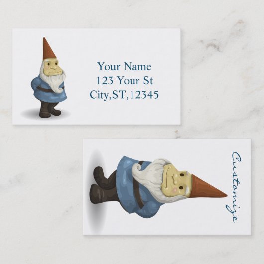 ウィンターホリデー格言サンダーコーブ 名刺 (正面/裏面)