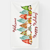 ウィンターホリデー格言バナー 横断幕 (縦)