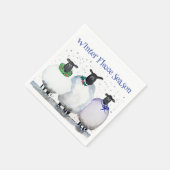 ウィンターホリデー紙カクテルナプキンス スタンダードカクテルナプキン (角)