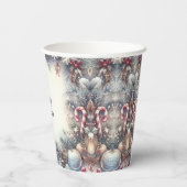 ウィンターホリデー紙カップ 紙コップ (裏面)