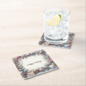 ウィンターホリデー紙コースター スクエアペーパーコースター (インサイチュ)